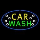 Car Wash Block Oval Handmade Art Neon Sign
