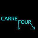 Carre Four Handmade Art Neon Sign