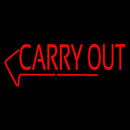 Carry Out Handmade Art Neon Sign