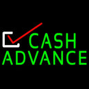 Cash Advance Handmade Art Neon Sign