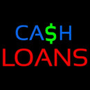 Cash Red Loans Handmade Art Neon Sign
