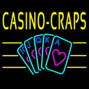 Casino Craps 1 Handmade Art Neon Sign