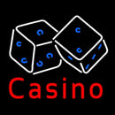Casino Dice Handmade Art Neon Sign