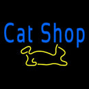 Cat Shop Handmade Art Neon Sign