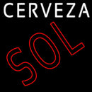 Cerveza Sol Handmade Art Neon Sign