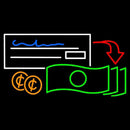 Check Cashing Logo Handmade Art Neon Sign