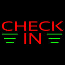 Check In Handmade Art Neon Sign