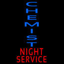 Chemist Night Service Handmade Art Neon Sign