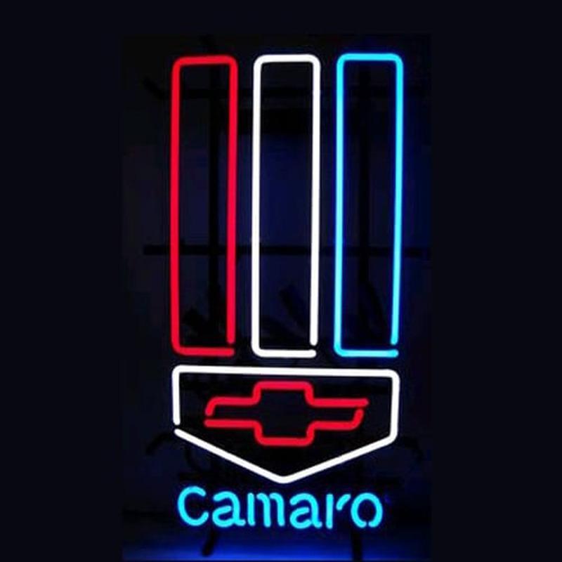 Chevrolet Camaro Handmade Art Neon Sign