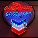 Chevron Gasoline Handmade Art Neon Sign