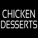 Chicken Desserts Handmade Art Neon Sign