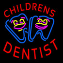 Childrens Dentist Handmade Art Neon Sign
