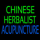Chinese Herbal Acupuncture Handmade Art Neon Sign