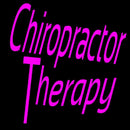 Chiropractor Therapy Handmade Art Neon Sign