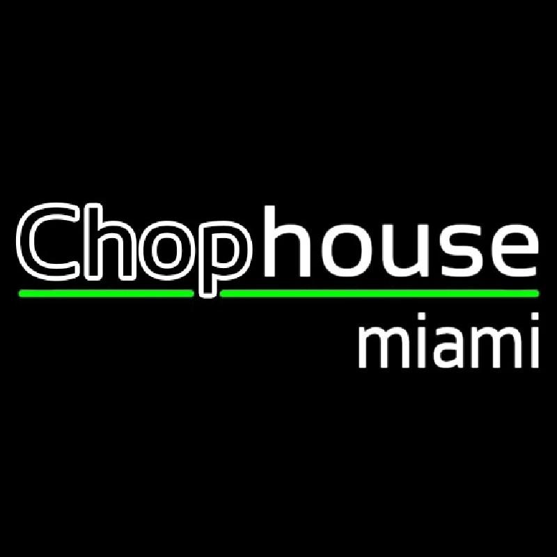 Chophouse Double Stroke Handmade Art Neon Sign