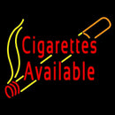Cigarettes Available Handmade Art Neon Sign