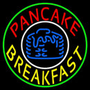 Circle Pancake Breakfast Handmade Art Neon Sign