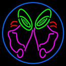 Circle Wedding Bell Handmade Art Neon Sign