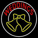 Circle Weddings Bell Handmade Art Neon Sign