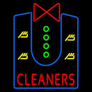 Cleaners With Shirt Handmade Art Neon Sign