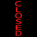 Closed Handmade Art Neon Sign