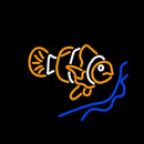 Clown Fish Handmade Art Neon Sign