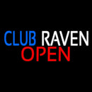 Club Raven Handmade Art Neon Sign
