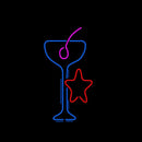Cocktails Handmade Art Neon Sign