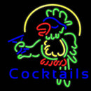 Cocktails Parrot - Beer Real Neon Glass Tube Handmade Art Neon Sign