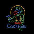 Cocktails Parrot Handmade Art Neon Sign