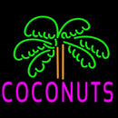 Coconuts Handmade Art Neon Sign