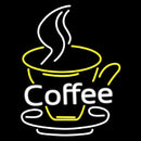 Coffee Cup Handmade Art Neon Sign