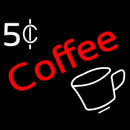 Coffee Cup Handmade Art Neon Sign