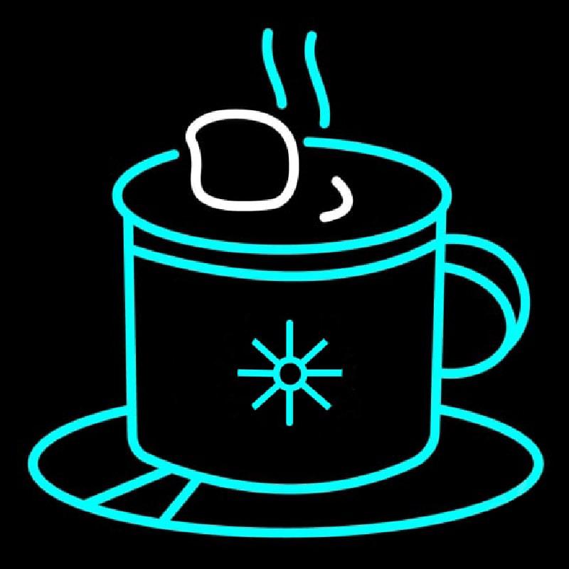Coffee Cup Handmade Art Neon Sign