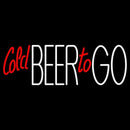 Cold Beer To Go Handmade Art Neon Sign