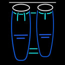 Congas Drum 2 Handmade Art Neon Sign
