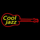 Cool Jazz Guitar 2 Handmade Art Neon Sign