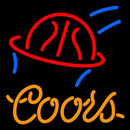 Coors BasketballBeer Sign Handmade Art Neon Sign