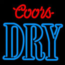Coors DryBeer Sign Handmade Art Neon Sign