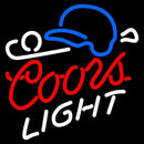 Coors Light BaseballBeer Sign Handmade Art Neon Sign