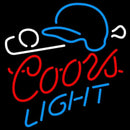 Coors Light Baseball Handmade Art Neon Sign