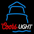 Coors Light Day LighthouseBeer Sign Handmade Art Neon Sign
