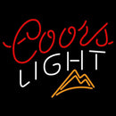 Coors Light Ice Mountains Beer Sign Handmade Art Neon Sign