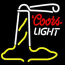 Coors Light Lighthouse Handmade Art Neon Sign