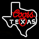 Coors Loves TexasBeer Sign Handmade Art Neon Sign