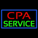 Cpa Service Handmade Art Neon Sign