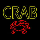 Crab With Logo Handmade Art Neon Sign
