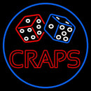 Craps Dise Handmade Art Neon Sign
