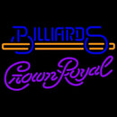 Crown Royal Billiards Text With Stick Pool Beer Sign Handmade Art Neon Sign
