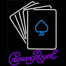 Crown Royal Cards Beer Sign Handmade Art Neon Sign